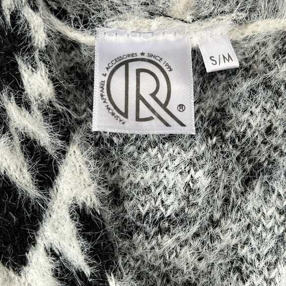 🍃💕NWOT Aztec Print Long Open Front Duster Cardigan US Size S/M - Picture 10 of 11